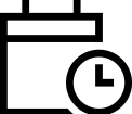 calendar-clock-sharp-light